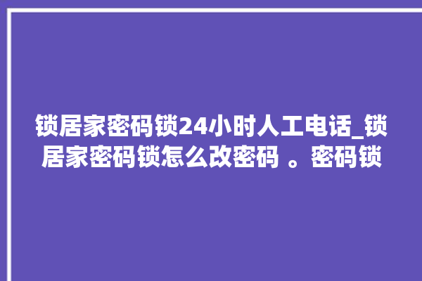 锁居家密码锁24小时人工电话_锁居家密码锁怎么改密码 。密码锁