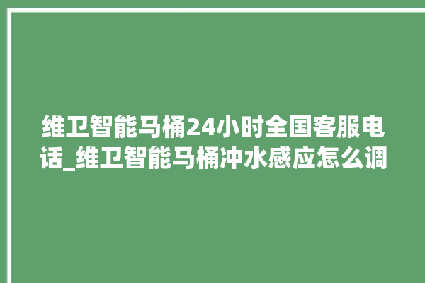 维卫智能马桶24小时全国客服电话_维卫智能马桶冲水感应怎么调 。马桶