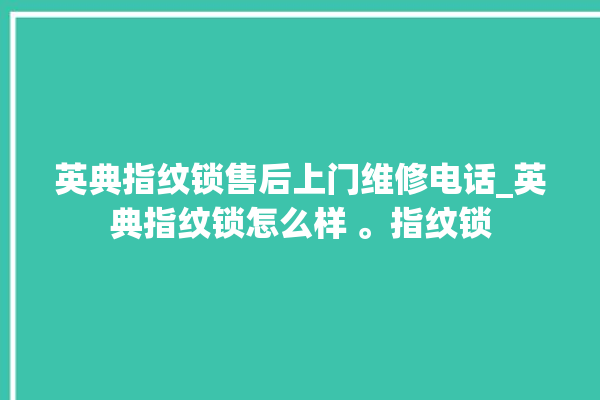 英典指纹锁售后上门维修电话_英典指纹锁怎么样 。指纹锁