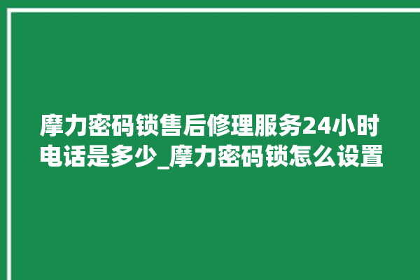 摩力密码锁售后修理服务24小时电话是多少_摩力密码锁怎么设置指纹 。密码锁