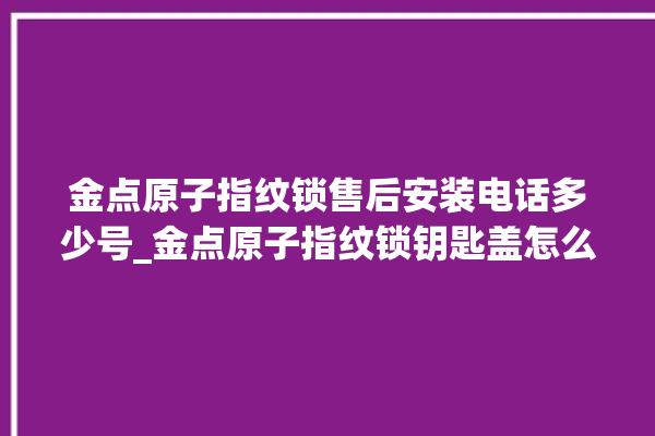 金点原子指纹锁售后安装电话多少号_金点原子指纹锁钥匙盖怎么打开 。原子