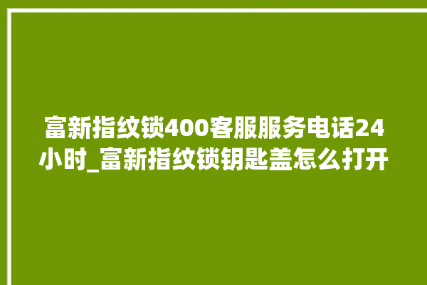 富新指纹锁400客服服务电话24小时_富新指纹锁钥匙盖怎么打开 。指纹锁