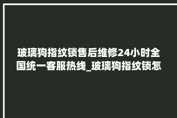 玻璃狗指纹锁售后维修24小时全国统一客服热线_玻璃狗指纹锁怎么改密码 。玻璃