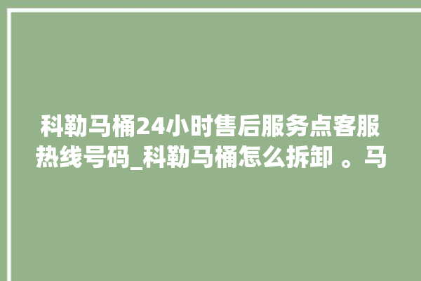 科勒马桶24小时售后服务点客服热线号码_科勒马桶怎么拆卸 。马桶