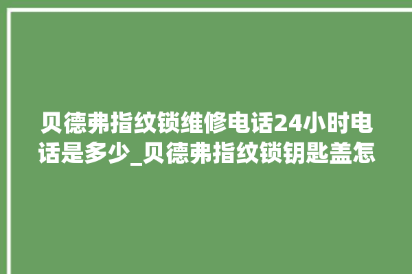 贝德弗指纹锁维修电话24小时电话是多少_贝德弗指纹锁钥匙盖怎么打开 。电话