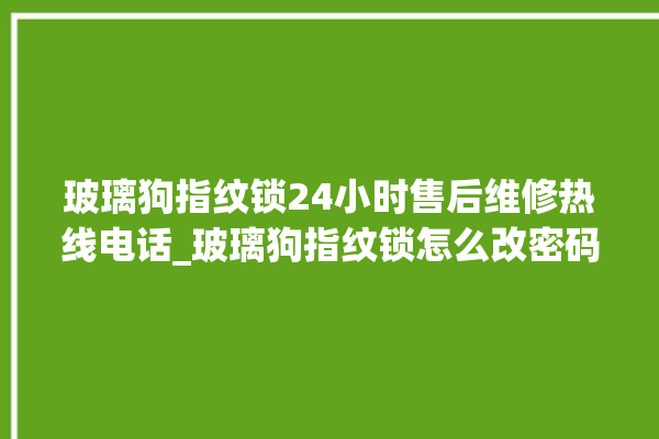 玻璃狗指纹锁24小时售后维修热线电话_玻璃狗指纹锁怎么改密码 。玻璃