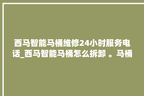 西马智能马桶维修24小时服务电话_西马智能马桶怎么拆卸 。马桶