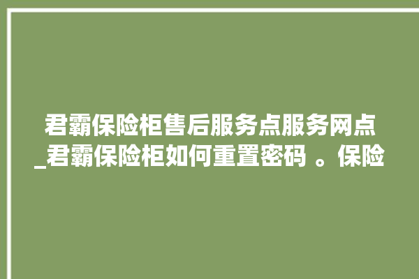 君霸保险柜售后服务点服务网点_君霸保险柜如何重置密码 。保险柜