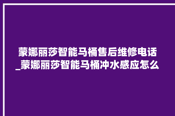 蒙娜丽莎智能马桶售后维修电话_蒙娜丽莎智能马桶冲水感应怎么调 。蒙娜丽莎