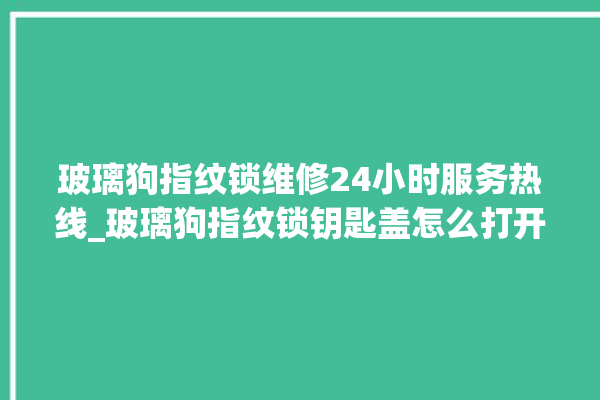 玻璃狗指纹锁维修24小时服务热线_玻璃狗指纹锁钥匙盖怎么打开 。玻璃