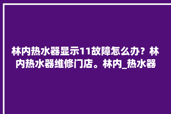 林内热水器显示11故障怎么办？林内热水器维修门店。林内_热水器