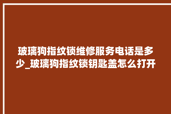 玻璃狗指纹锁维修服务电话是多少_玻璃狗指纹锁钥匙盖怎么打开 。玻璃