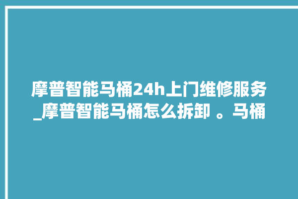 摩普智能马桶24h上门维修服务_摩普智能马桶怎么拆卸 。马桶