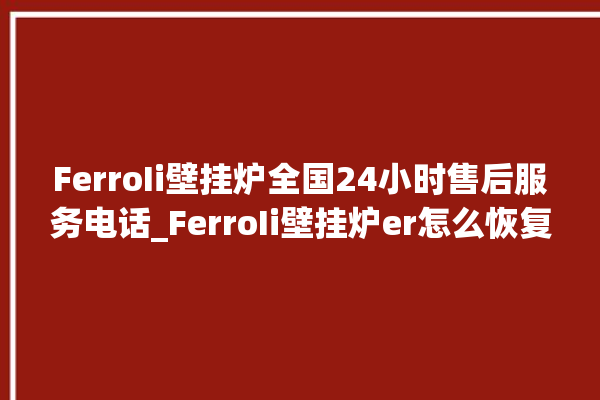 FerroIi壁挂炉全国24小时售后服务电话_FerroIi壁挂炉er怎么恢复 。壁挂炉