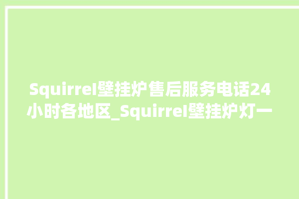 SquirreI壁挂炉售后服务电话24小时各地区_SquirreI壁挂炉灯一直闪烁 。壁挂炉