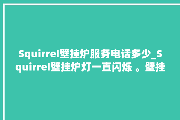 SquirreI壁挂炉服务电话多少_SquirreI壁挂炉灯一直闪烁 。壁挂炉