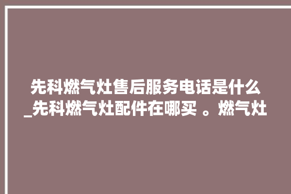 先科燃气灶售后服务电话是什么_先科燃气灶配件在哪买 。燃气灶