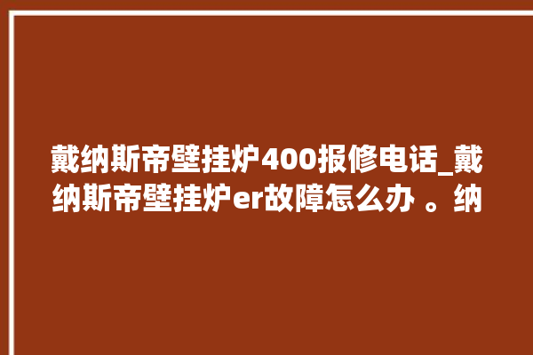 戴纳斯帝壁挂炉400报修电话_戴纳斯帝壁挂炉er故障怎么办 。纳斯