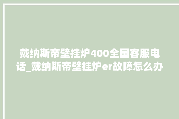 戴纳斯帝壁挂炉400全国客服电话_戴纳斯帝壁挂炉er故障怎么办 。纳斯