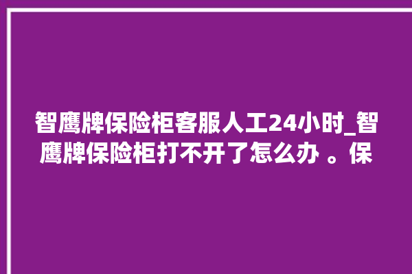 智鹰牌保险柜客服人工24小时_智鹰牌保险柜打不开了怎么办 。保险柜