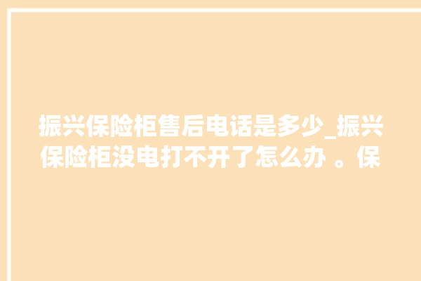 振兴保险柜售后电话是多少_振兴保险柜没电打不开了怎么办 。保险柜