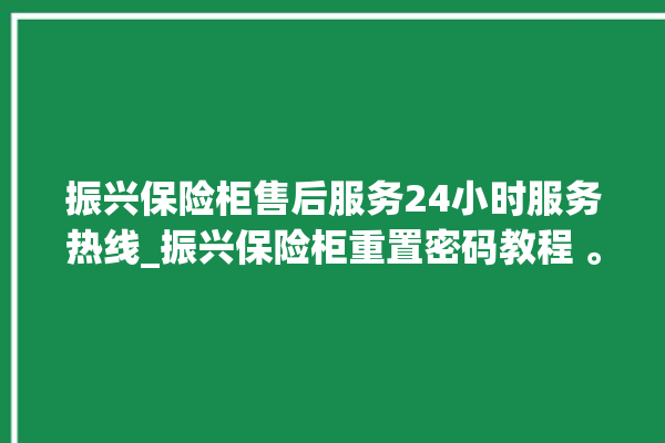 振兴保险柜售后服务24小时服务热线_振兴保险柜重置密码教程 。保险柜