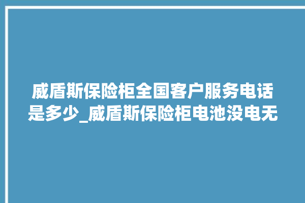 威盾斯保险柜全国客户服务电话是多少_威盾斯保险柜电池没电无法开门怎么办 。保险柜