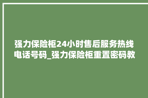 强力保险柜24小时售后服务热线电话号码_强力保险柜重置密码教程 。保险柜