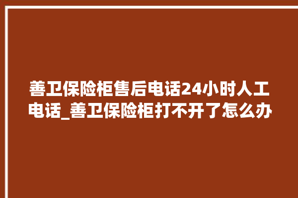 善卫保险柜售后电话24小时人工电话_善卫保险柜打不开了怎么办 。保险柜