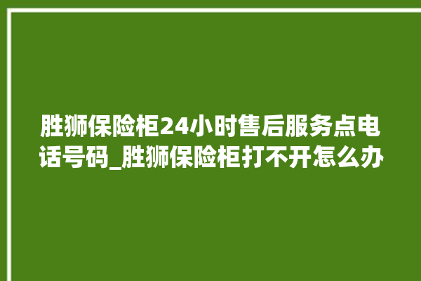 胜狮保险柜24小时售后服务点电话号码_胜狮保险柜打不开怎么办 。保险柜