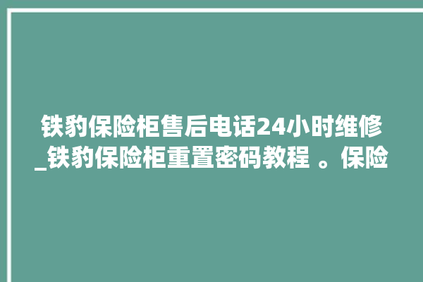 铁豹保险柜售后电话24小时维修_铁豹保险柜重置密码教程 。保险柜