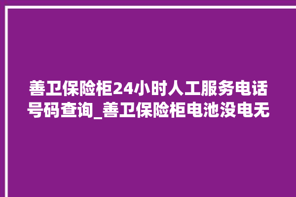 善卫保险柜24小时人工服务电话号码查询_善卫保险柜电池没电无法开门怎么办 。保险柜