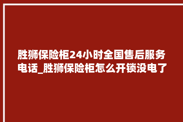 胜狮保险柜24小时全国售后服务电话_胜狮保险柜怎么开锁没电了 。保险柜