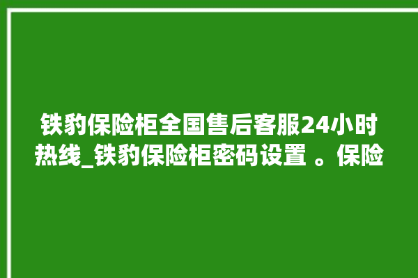 铁豹保险柜全国售后客服24小时热线_铁豹保险柜密码设置 。保险柜