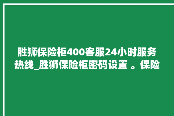 胜狮保险柜400客服24小时服务热线_胜狮保险柜密码设置 。保险柜