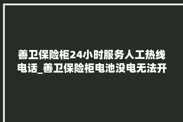 善卫保险柜24小时服务人工热线电话_善卫保险柜电池没电无法开门怎么办 。保险柜