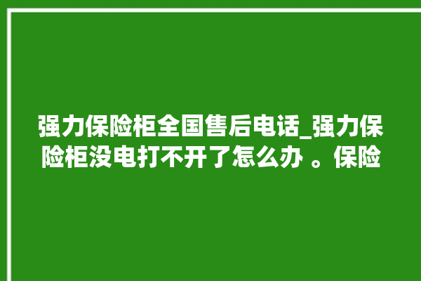 强力保险柜全国售后电话_强力保险柜没电打不开了怎么办 。保险柜