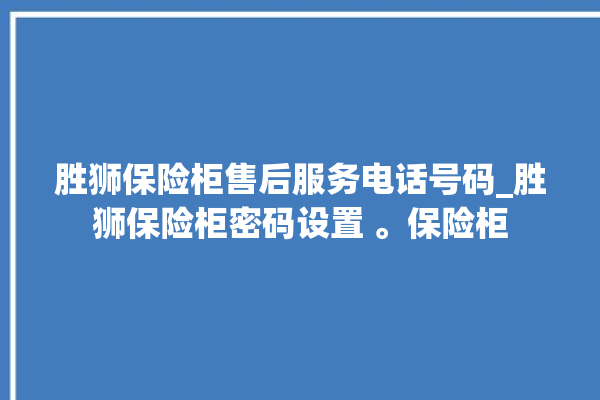 胜狮保险柜售后服务电话号码_胜狮保险柜密码设置 。保险柜