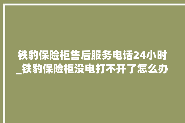 铁豹保险柜售后服务电话24小时_铁豹保险柜没电打不开了怎么办 。保险柜