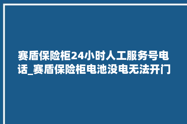 赛盾保险柜24小时人工服务号电话_赛盾保险柜电池没电无法开门怎么办 。保险柜