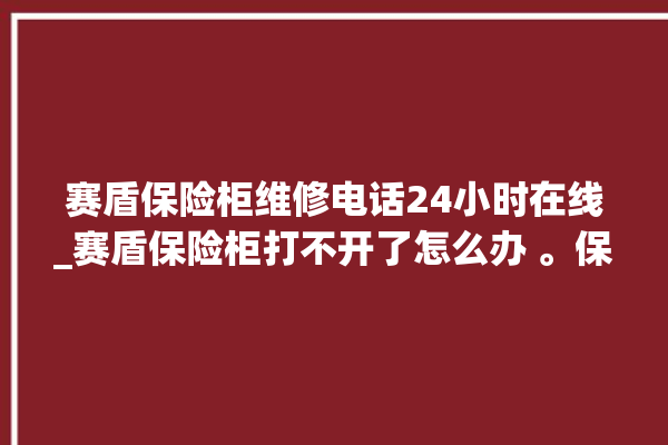 赛盾保险柜维修电话24小时在线_赛盾保险柜打不开了怎么办 。保险柜