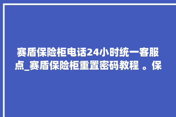 赛盾保险柜电话24小时统一客服点_赛盾保险柜重置密码教程 。保险柜