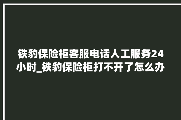 铁豹保险柜客服电话人工服务24小时_铁豹保险柜打不开了怎么办 。保险柜