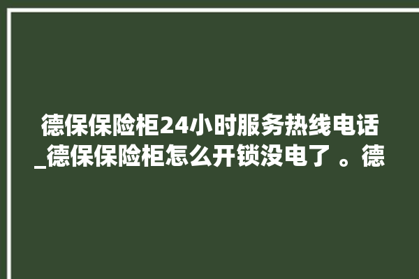 德保保险柜24小时服务热线电话_德保保险柜怎么开锁没电了 。德保