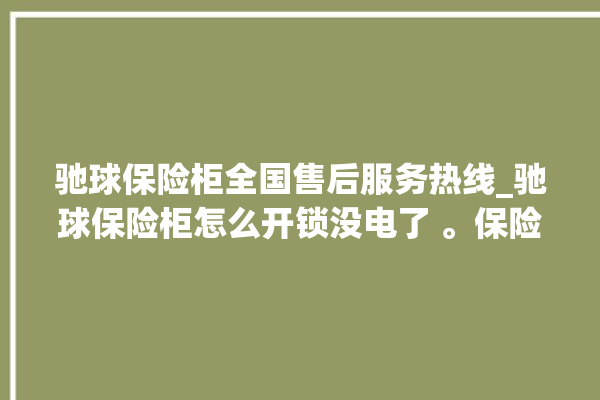 驰球保险柜全国售后服务热线_驰球保险柜怎么开锁没电了 。保险柜