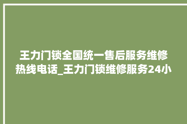 王力门锁全国统一售后服务维修热线电话_王力门锁维修服务24小时热线 。门锁