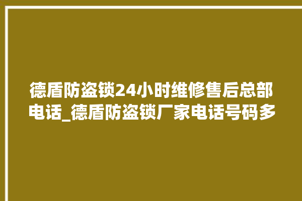 德盾防盗锁24小时维修售后总部电话_德盾防盗锁厂家电话号码多少 。防盗锁