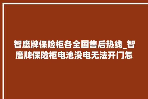 智鹰牌保险柜各全国售后热线_智鹰牌保险柜电池没电无法开门怎么办 。保险柜