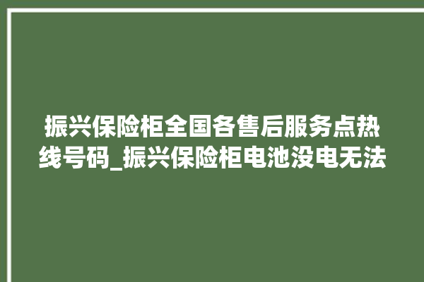 振兴保险柜全国各售后服务点热线号码_振兴保险柜电池没电无法开门怎么办 。保险柜