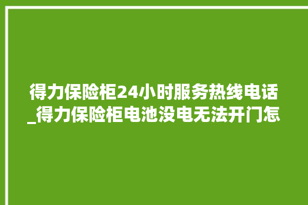 得力保险柜24小时服务热线电话_得力保险柜电池没电无法开门怎么办 。保险柜